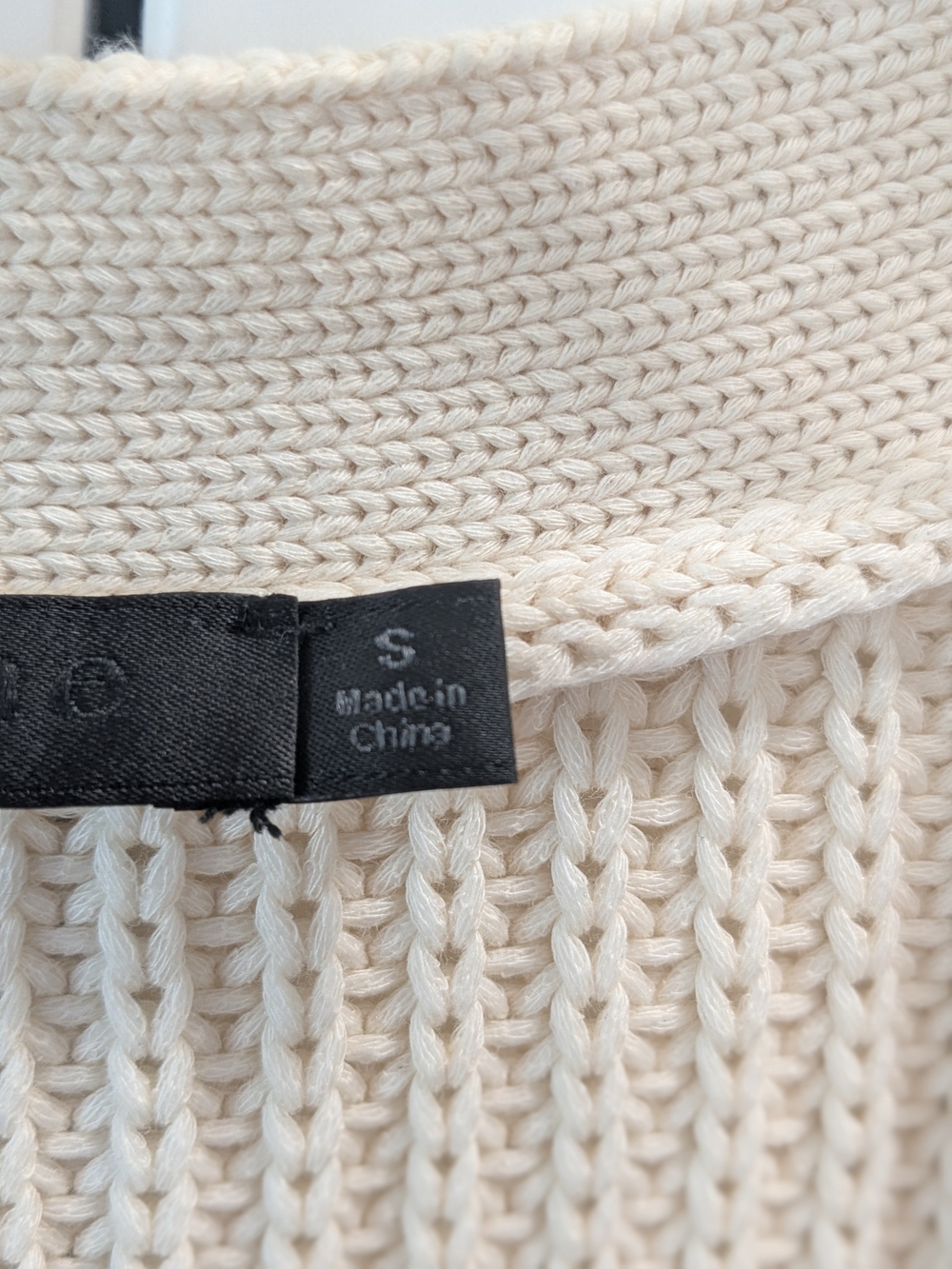 Jenni Kayne Cream Button-Front Knit Cardigan - Picture 7 of 9